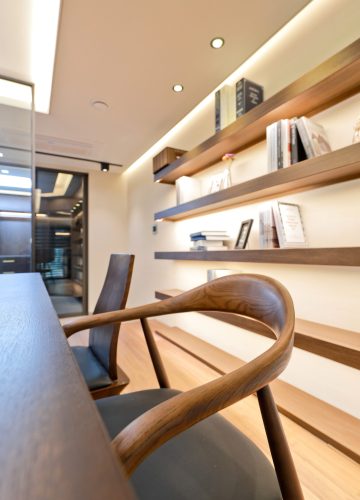 Grown-up men want to have their own reading space